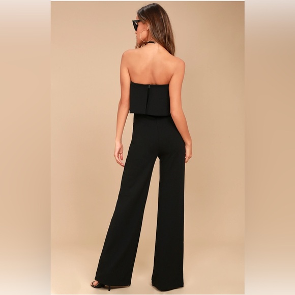 Lulu’s Power of Love Black Strapless Jumpsuit - Picture 4 of 10